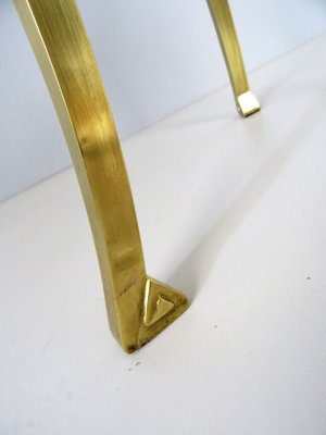 Art Nouveau Tables in Brass, Set of 2-FPY-970318