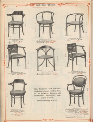 Art Nouveau Three-Legged Chair Model No.81 by Burglary Thonet for Gebrüder Thonet Vienna Gmbh, 1890s-BAR-1740238