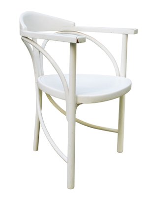 Art Nouveau Three-Legged Chair Model No.81 by Burglary Thonet for Gebrüder Thonet Vienna Gmbh, 1890s-BAR-1740238