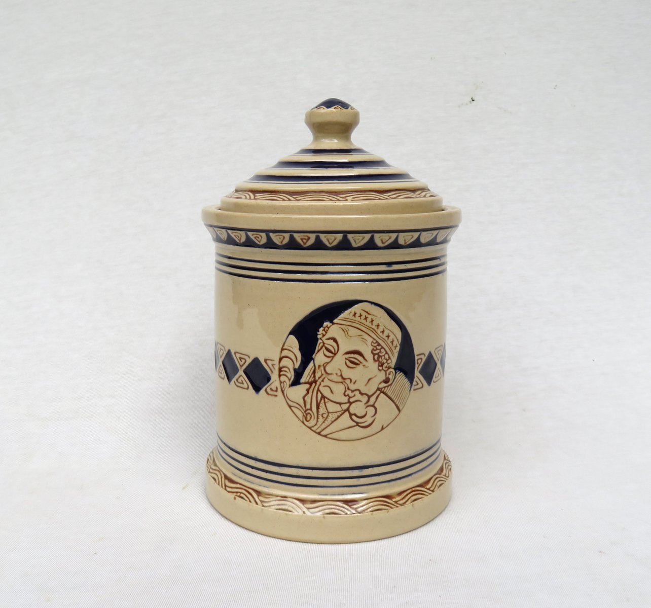 Art Nouveau Tobacco Pot from Dümler & Breiden, Germany, 1890s