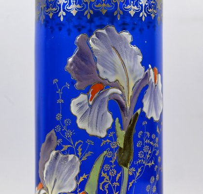 Art Nouveau Vase in Blue, 1890s-RVK-1793480