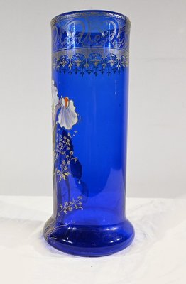 Art Nouveau Vase in Blue, 1890s-RVK-1793480