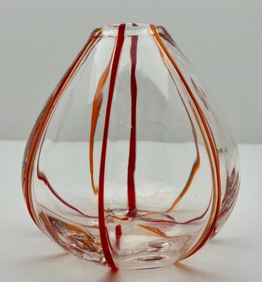 Art Nouveau Vase in Glass attributed to Pallme Konig & Hagel, Austria, 1930s-MJY-1791313