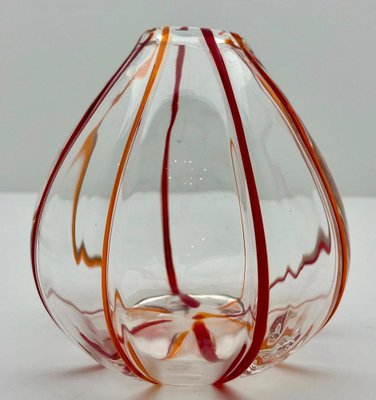 Art Nouveau Vase in Glass attributed to Pallme Konig & Hagel, Austria, 1930s-MJY-1791313