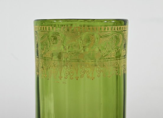 Art Nouveau Vase in Green, 1890s-RVK-1793497