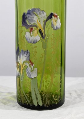 Art Nouveau Vase in Green, 1890s-RVK-1793497