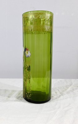 Art Nouveau Vase in Green, 1890s-RVK-1793497