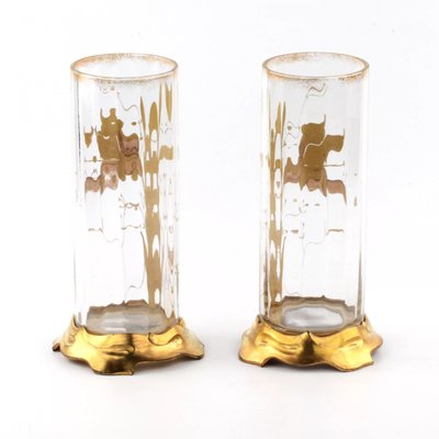 Art Nouveau Vases, Set of 2-WMV-1129685