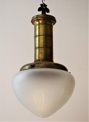 Art Nouveau Vienna Secession Ceiling Lamp-VA-667424