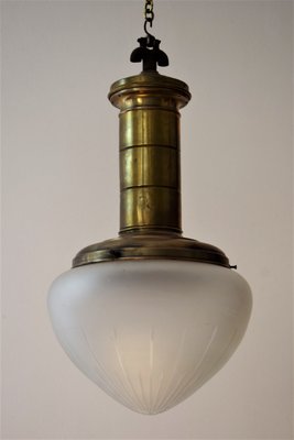 Art Nouveau Vienna Secession Ceiling Lamp-VA-667424