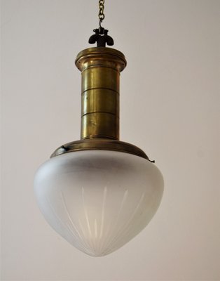 Art Nouveau Vienna Secession Ceiling Lamp-VA-667424