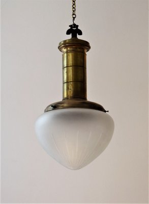 Art Nouveau Vienna Secession Ceiling Lamp-VA-667424