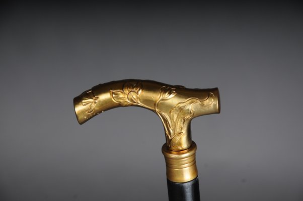 Art Nouveau Walking Stick in Bronze-FLW-1768173