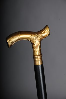 Art Nouveau Walking Stick in Bronze-FLW-1768171