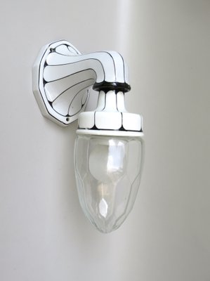 Art Nouveau Wall Lamp in Porcelain-EY-1342359