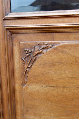 Art Nouveau Walnut Bookcase by Louis Majorelle, 1890s-XNH-1804453