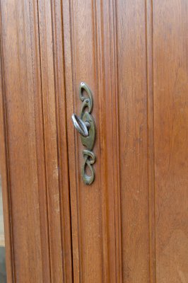 Art Nouveau Walnut Bookcase by Louis Majorelle, 1890s-XNH-1804453