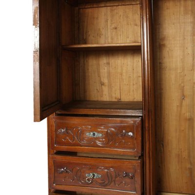 Art Nouveau Walnut Cabinet from Cadorin Venezia-NJV-576419