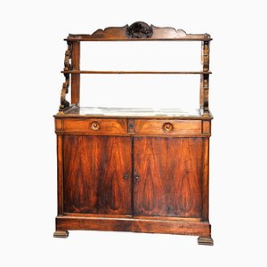 Art Nouveau Walnut Sideboard-YNQ-1078347