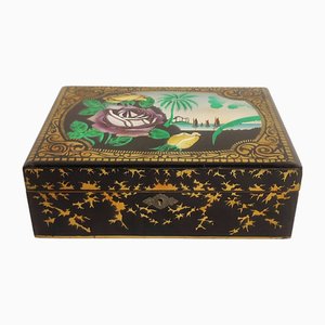 Art Nouveau Wooden Box. Spain, 1940s-RGF-1725768