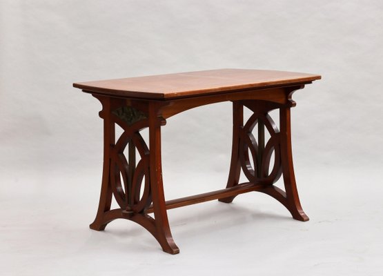 Art Nouveau Wooden Table-WMV-1127767