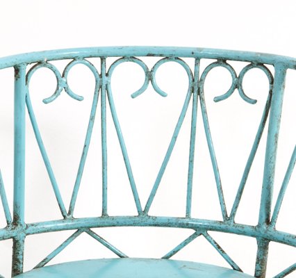 Art Nouveau Wrought Iron Childrens Armchair, France, 1900s-MY-1320199