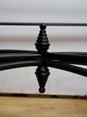 Art Nouveau Wrought Iron Coffee Table, 1940s-RVK-2034782