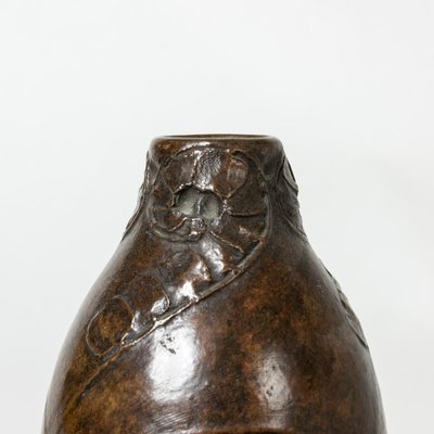 Art Noveau Bronze Vase by Gerda Backlund, 1890s-NL-1791238