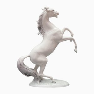 Art Porcelain 7654 Horse by Fritz Diller for Metzler & Orloff, 1930s-RST-1231175