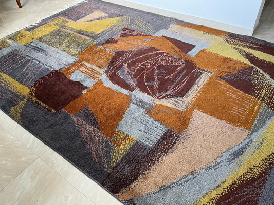 Art Wool Rug in style of Kybal, 1960s-TZ-1431444