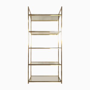 Artelano Shelf in Metal and Smoked Glass-HLV-2024362