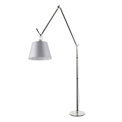 Artemide Tolomeo Mega Floor Lamp Satin 36 cm Shade with Dimmer