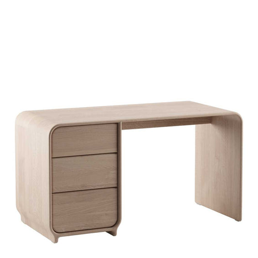 ENY - Rectangular wooden writing desk with drawers