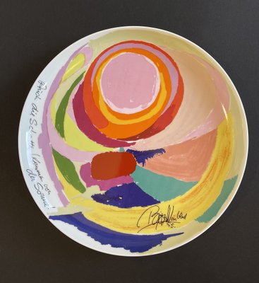 Artist Plate No. 7 by Bjørn Wiinblad for Rosenthal, Germany, 1977-PBW-1842369