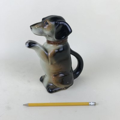 Artistic Ceramic Dog-Shaped Teapot from Erphila, Germany, 1940s-YNA-656152