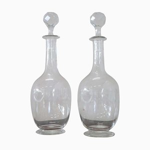 Artistic Glass Bottles, 1940s, Set of 2-DCO-730914