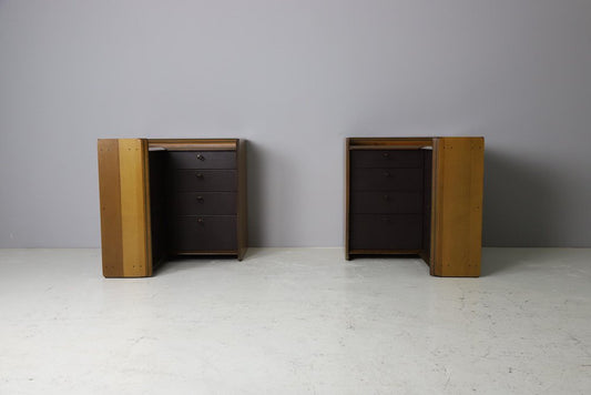 Artona Nightstands by Afra & Tobia Scarpa, 1970s, Set of 2