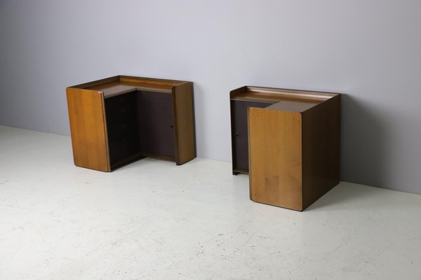 Artona Nightstands by Afra & Tobia Scarpa, 1970s, Set of 2-DXL-1781089