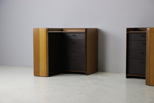 Artona Nightstands by Afra & Tobia Scarpa, 1970s, Set of 2-DXL-1781089