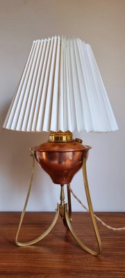 Arts and Craft Converted Oil Table Lamp, 1900s-LDW-1705720