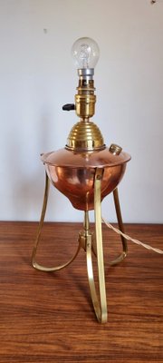 Arts and Craft Converted Oil Table Lamp, 1900s-LDW-1705720