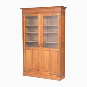 Arts & Crafts Art Nouveau Oak Bookcase, 1900s-MY-1804490