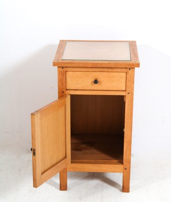 Arts & Crafts Art Nouveau Oak Nightstand by Jac. Van Den Bosch, 1904-MY-1815711