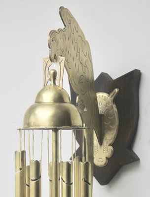 Arts & Crafts Brass Wall-Mounted Chimes-MJY-1149046