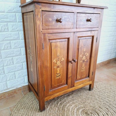 Arts & Crafts Hall Stand in Teak-FRB-1739744