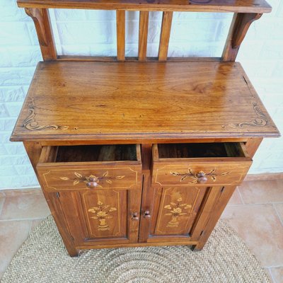 Arts & Crafts Hall Stand in Teak-FRB-1739744