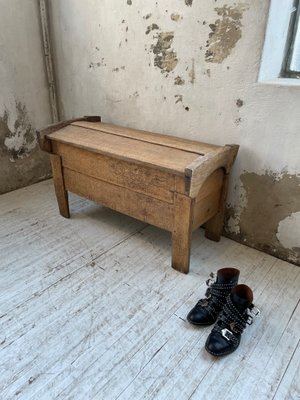 Arts & Crafts Wood Trunk, 1900s-LCU-1251582