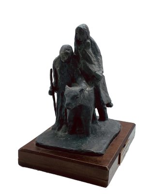 Arturo Martini, Fuga d'Egitto, 1940, Bronze-YUW-1425699