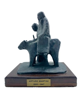 Arturo Martini, Fuga d'Egitto, 1940, Bronze-YUW-1425699