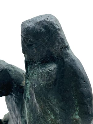 Arturo Martini, Fuga d'Egitto, 1940, Bronze-YUW-1425699